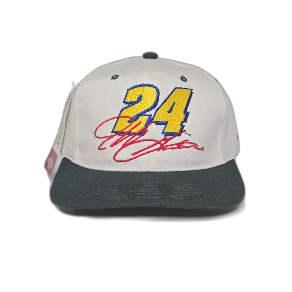 1996 Vintage Jeff Gordon Hat | Adjustable Snapback | Quaker State Racing Cap NWT